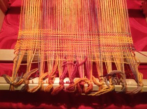 Post Hem-Stitch weaving